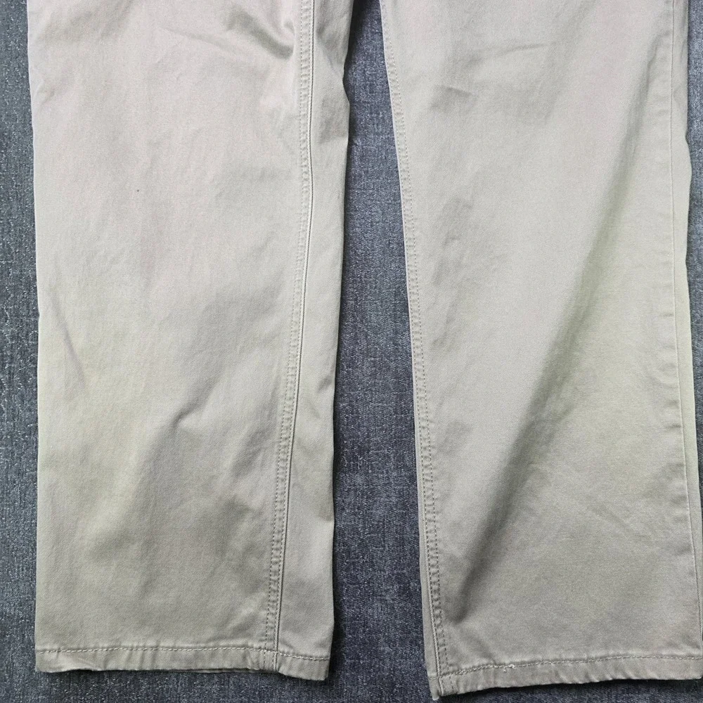 Levis 541 Pants Mens 40x30 Khaki Beige Athletic Taper Stretch Khakis Preppy